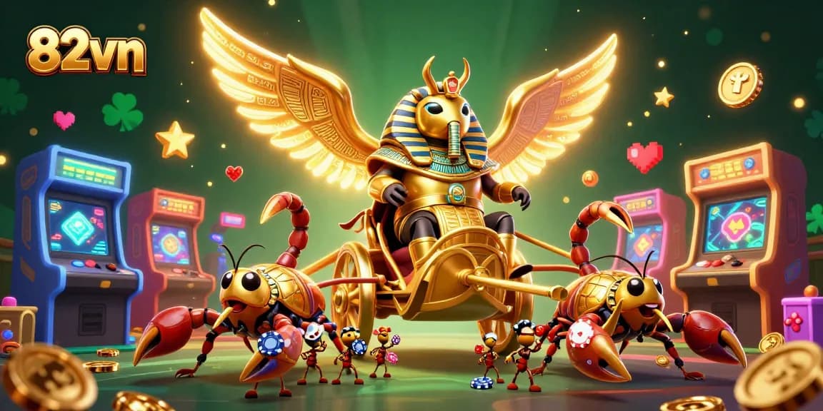Boost your winnings with 82vn's thrilling casino adventure and vibrant game elements.