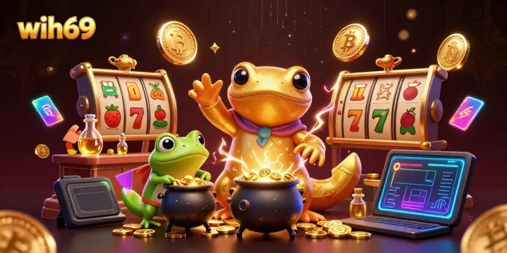 Slot wih69 yang menarik dengan alkimis dan elemen kasino menarik!