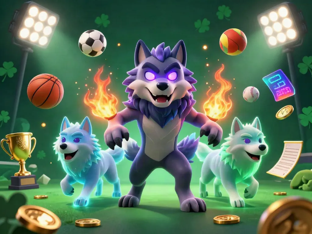 Experience thrilling action at cổng game sunwin with dynamic sports elements and mystical wolf characters.