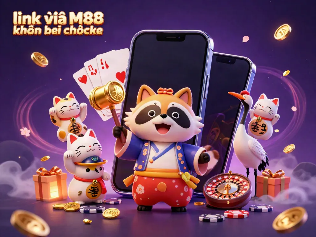 Trải nghiệm cá cược tại M88 với link vào M88 không bị chặn, hình ảnh vui nhộn và hấp dẫn từ sòng bạc trực tuyến.