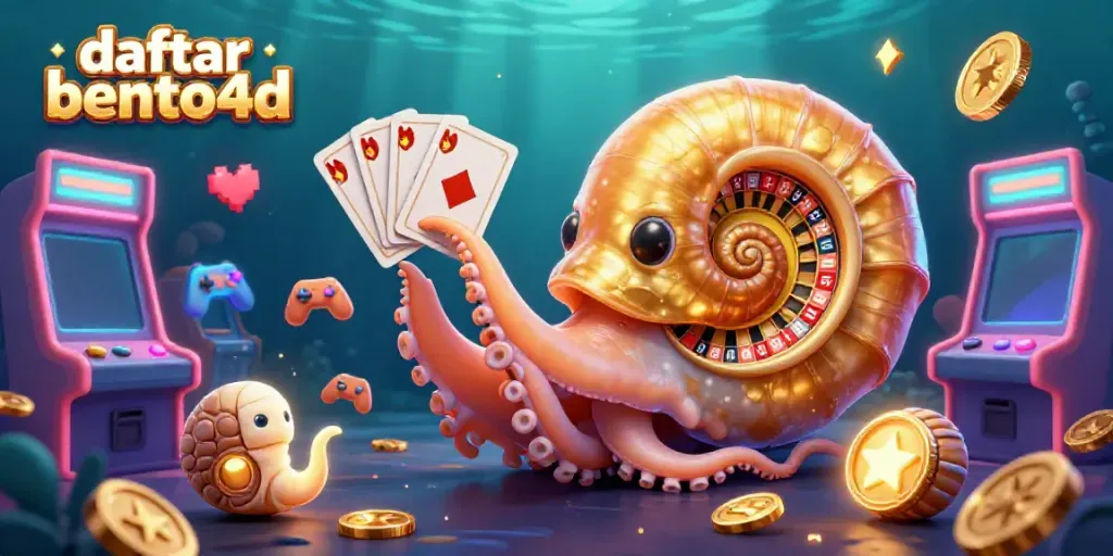 Experience the thrill of daftar bento4d with a captivating nautilus-themed casino scene.