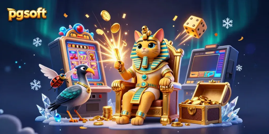Permainan slot gacor pg soft dengan karakter unik, jackpot melimpah, dan detail visual menakjubkan.