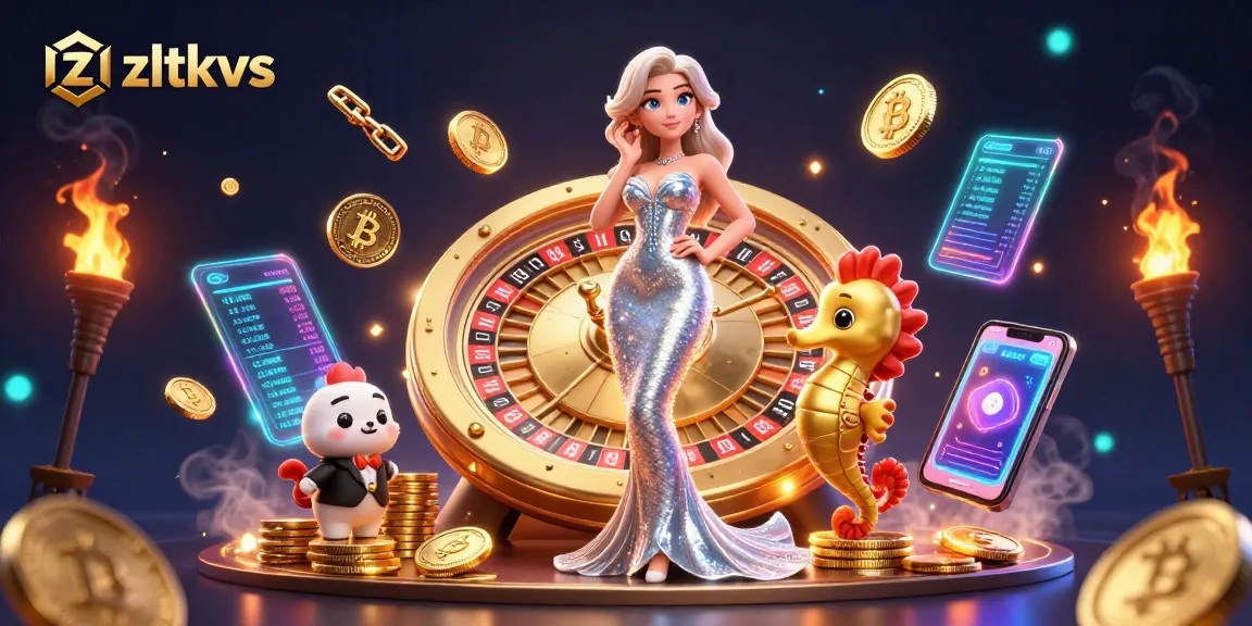 Experience the thrill of zltkvs casino with a glamorous mermaid and exciting games.