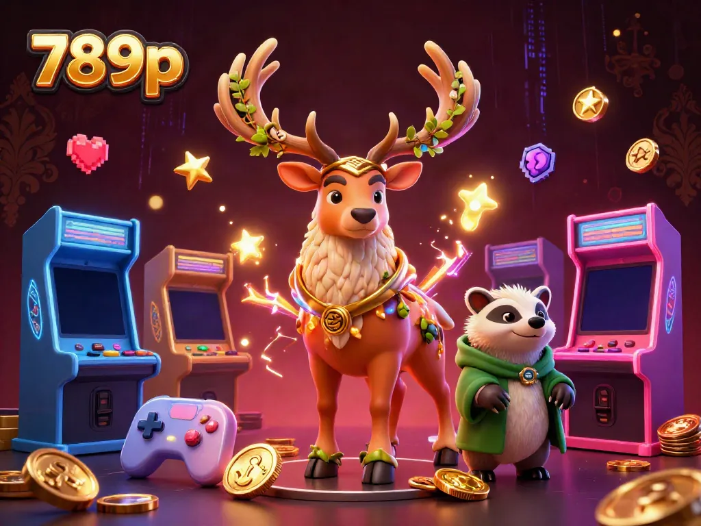 Engage in gameplay at 789p with illuminated characters amidst vibrant gaming dynamics.