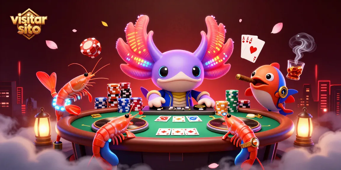 Visitar sitio en emocionantes juegos de casino online con DJ axolotl y camarones bailarines.