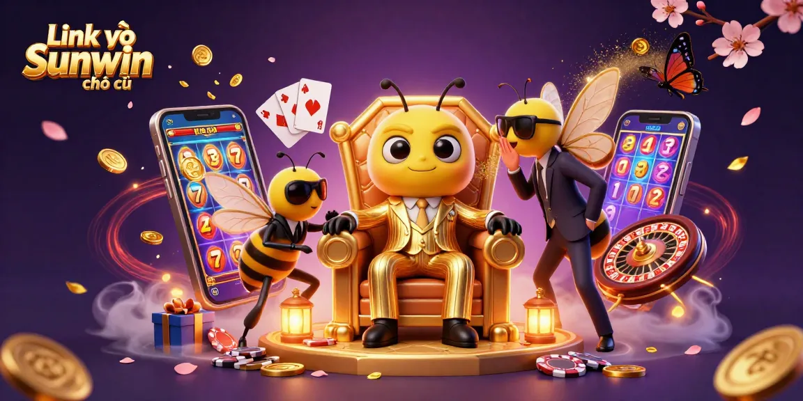 Join the excitement with Link vào Sunwin chính thức as the bumblebee mob boss oversees casino thrills and game dynamics.