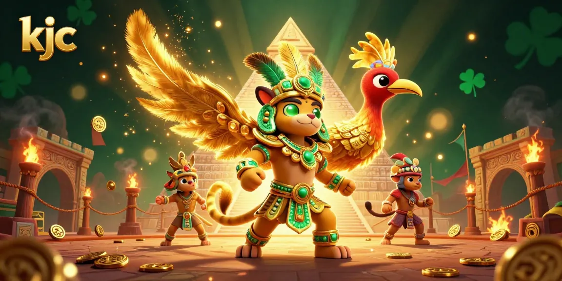 Play thrilling games with KJC's vibrant casino experience featuring dynamic characters and exciting elements.