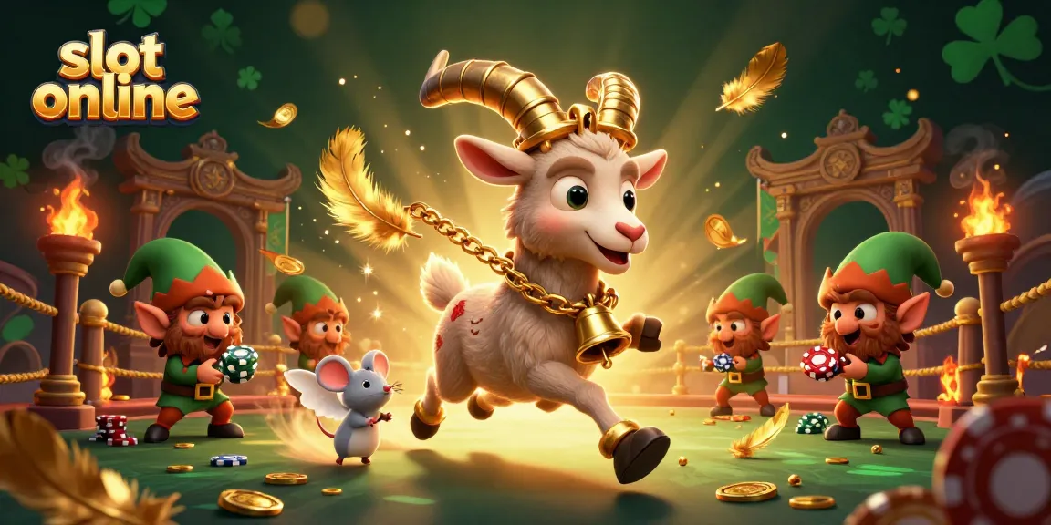 Mainkan slot online sambil menikmati suasana kasino yang kaya dengan hiasan dan aktivitas seru.